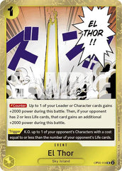 El Thor (Jolly Roger Foil) - OP05-114 - Premium Booster