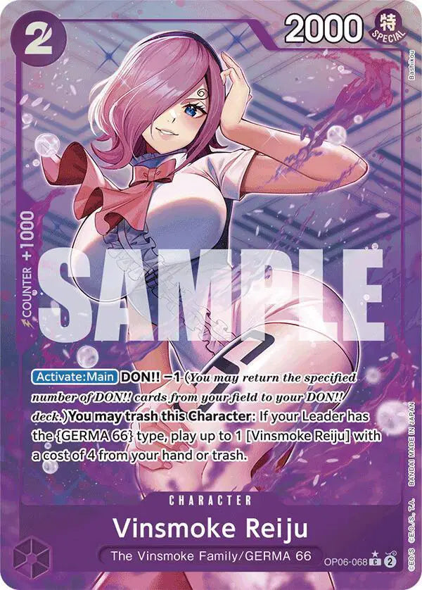 Vinsmoke Reiju (OP06-068) (Full Art) - OP06-068 - Premium Booster