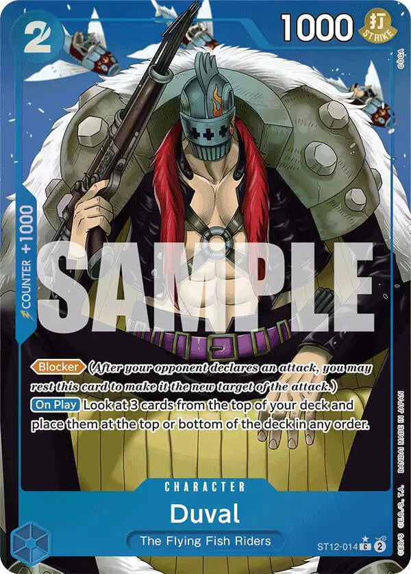 Duval (Full Art) - ST12-014 - Premium Booster