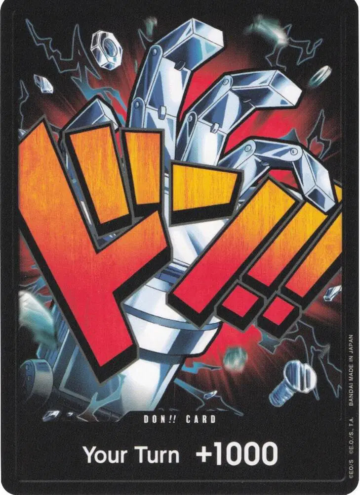 DON!! Card (Eustass "Captain" Kid) - N/A - Premium Booster