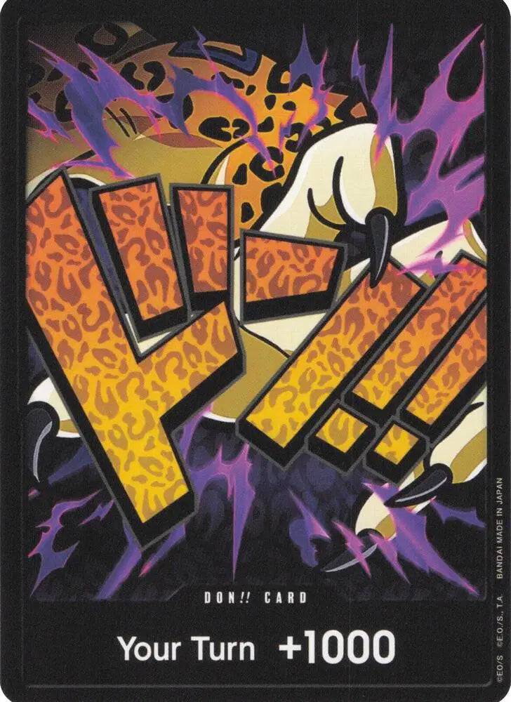 DON!! Card (Rob Lucci) - N/A - Premium Booster