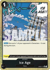 Ice Age (Textured Foil) - OP02-117 - Premium Booster
