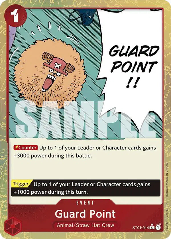 Guard Point (Textured Foil) - ST01-014 - Premium Booster
