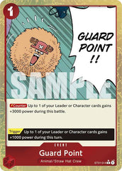 Guard Point (Textured Foil) - ST01-014 - Premium Booster