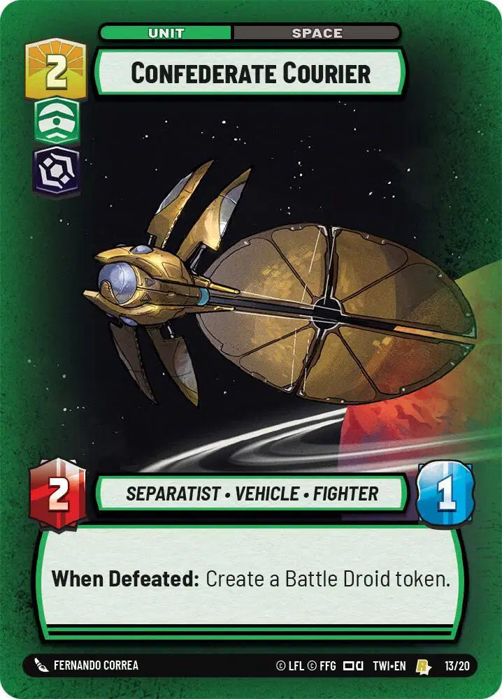 Confederate Courier - TWIP-013 - Twilight of the Republic: Weekly Play Promos