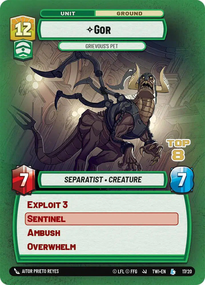 Gor - Grievous's Pet (Top 8) - SSP-017_2 - Store Showdown Promos