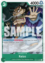 Raizo (Reprint) - OP01-052 - Premium Booster