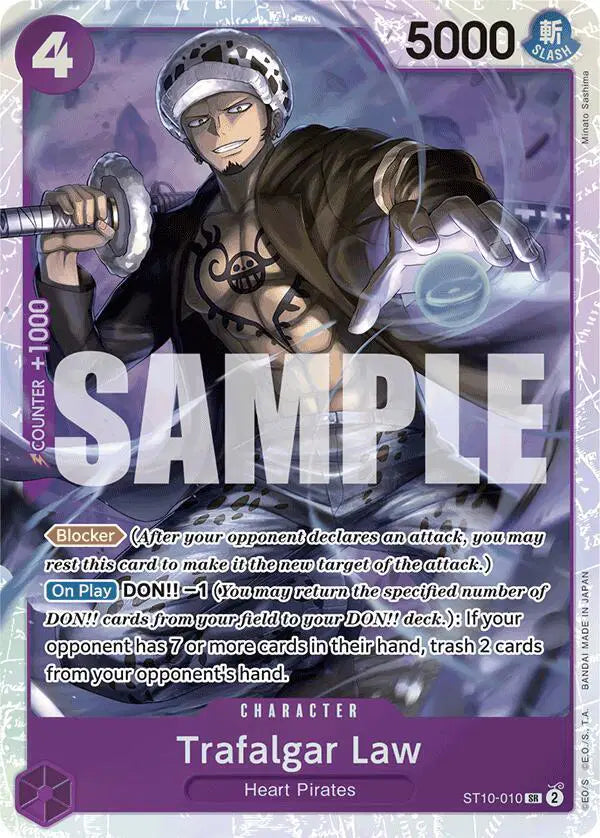 Trafalgar Law (ST10-010) (Reprint) - ST10-010 - Premium Booster
