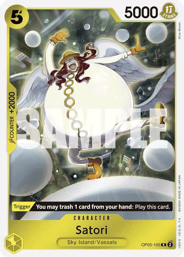 Satori (Reprint) - OP05-105 - Premium Booster