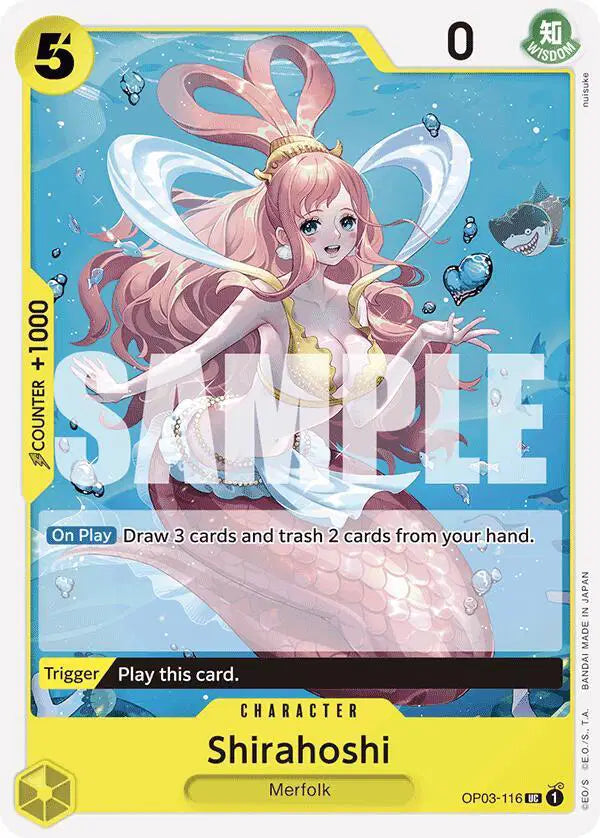 Shirahoshi (OP03-116) (Reprint) - OP03-116 - Premium Booster