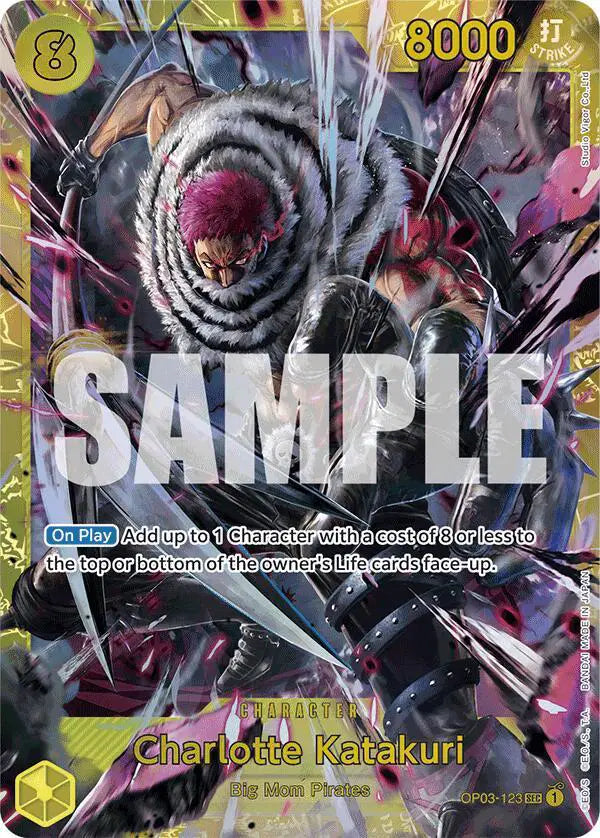 Charlotte Katakuri (Reprint) - OP03-123 - Premium Booster