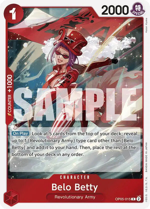 Belo Betty (OP05-015) (Reprint) - OP05-015 - Premium Booster