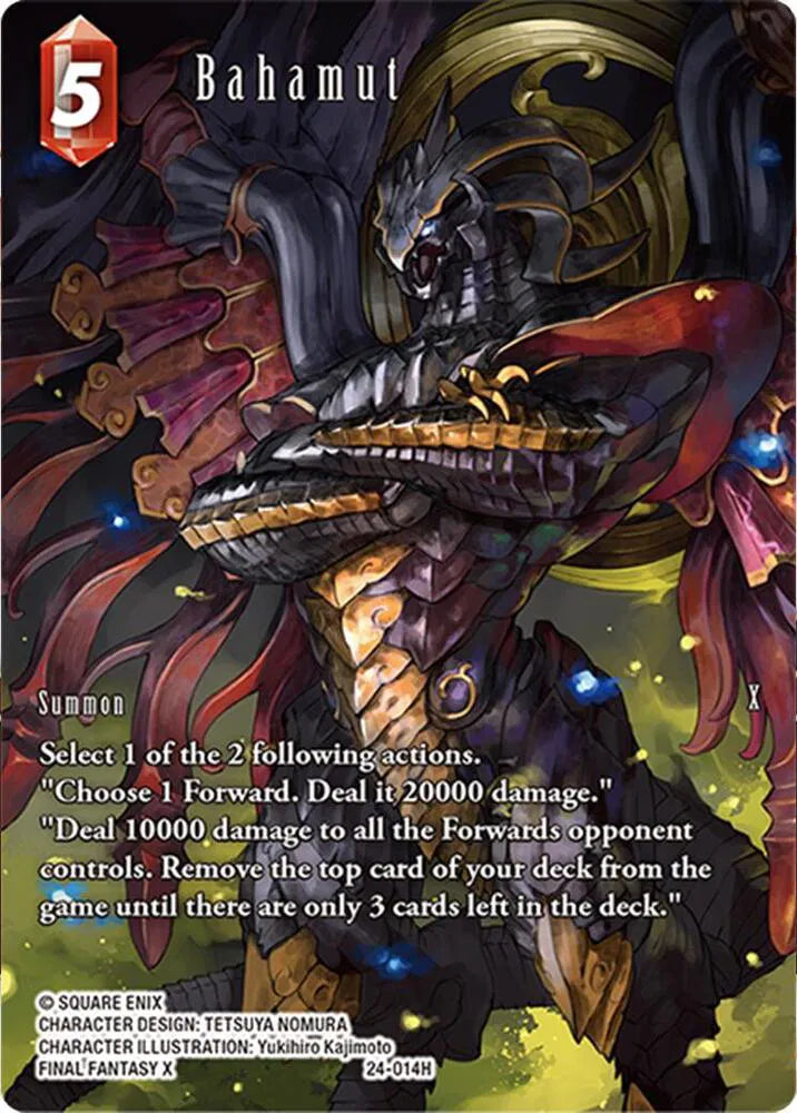 Bahamut (Full Art) - 24-014H - Hidden Legends