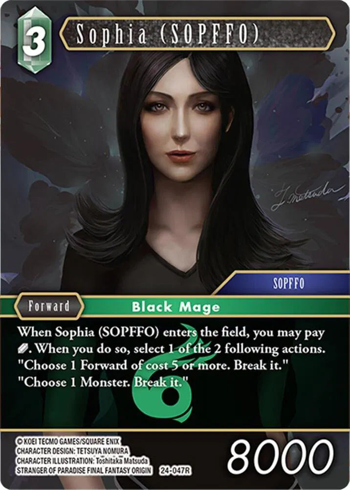 Sophia (SOPFFO) - 24-047R - Hidden Legends