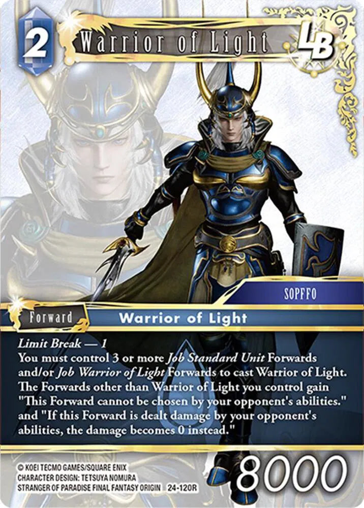 Warrior of Light LB - 24-120R - Hidden Legends