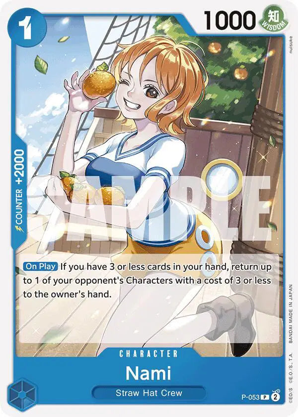 Nami (P-053) (Reprint) - P-053 - Premium Booster