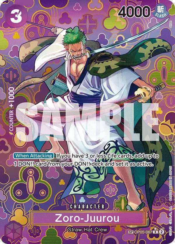 Zoro-Juurou (SP) - OP05-067 - Emperors in the New World