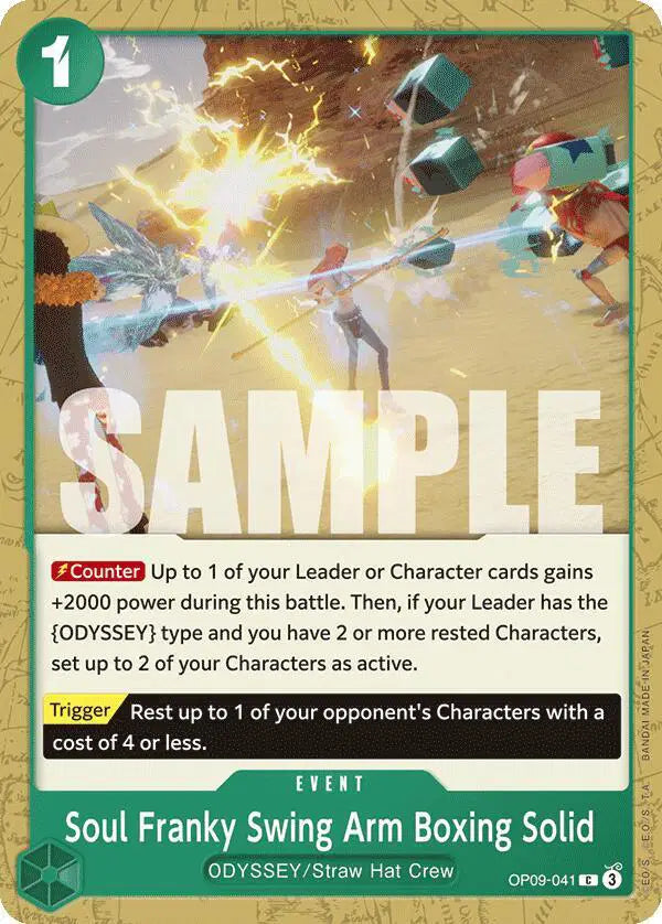 Soul Franky Swing Arm Boxing Solid - OP09-041 - Emperors in the New World