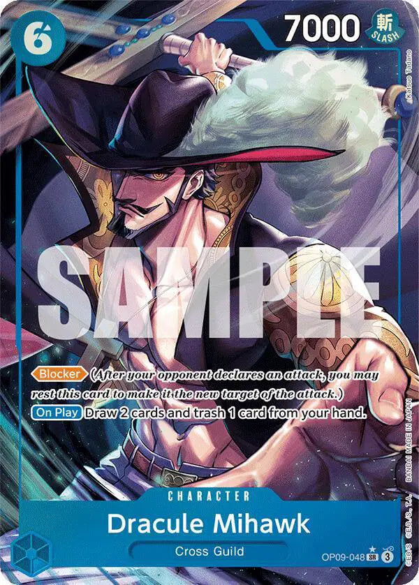 Dracule Mihawk (Parallel) - OP09-048 - Emperors in the New World