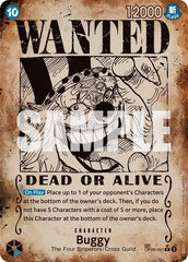 Buggy (051) (Wanted Poster) - OP09-051 - Emperors in the New World