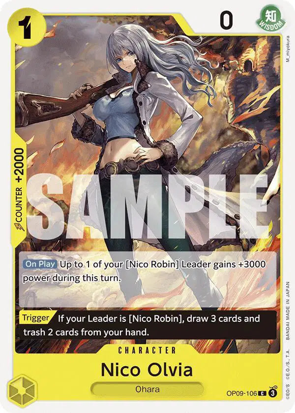 Nico Olvia - OP09-106 - Emperors in the New World