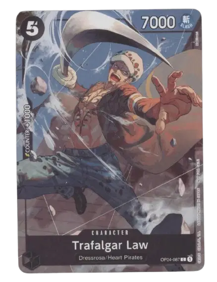 Trafalgar Law (Welcome Pack Vol. 1) - OP04-087 - One Piece Promotion Cards
