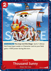 Thousand Sunny - ST01-017 - Revision Pack Cards