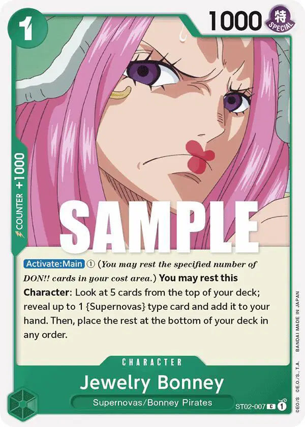 Jewelry Bonney - ST02-007 - Revision Pack Cards