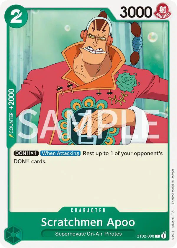 Scratchmen Apoo - ST02-008 - Revision Pack Cards