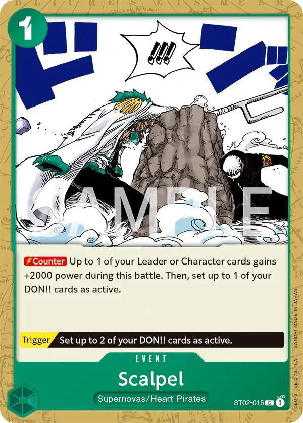 Scalpel - ST02-015 - Revision Pack Cards