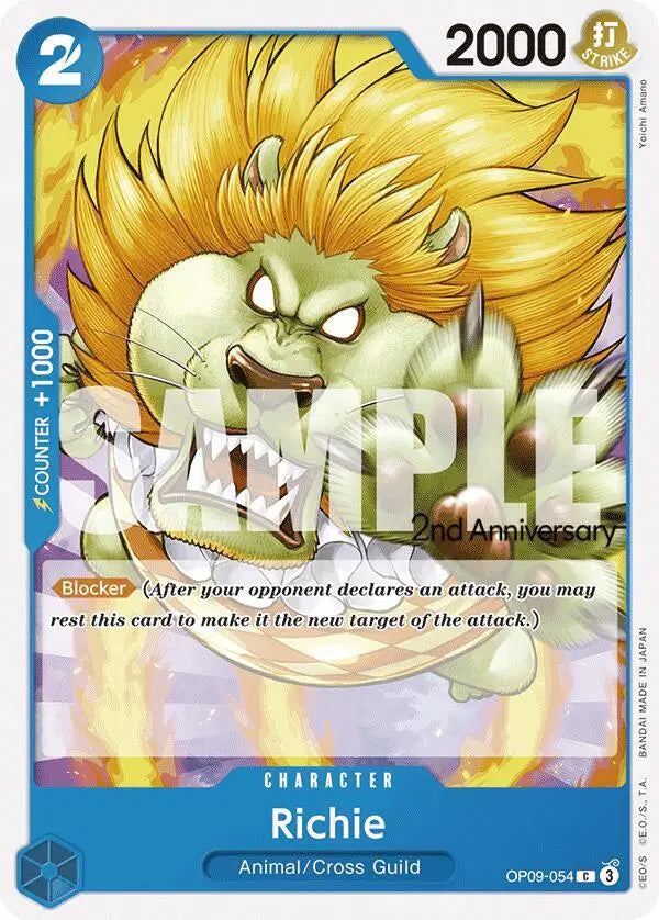 Richie - OP09-054 - Emperors in the New World Pre-Release Cards