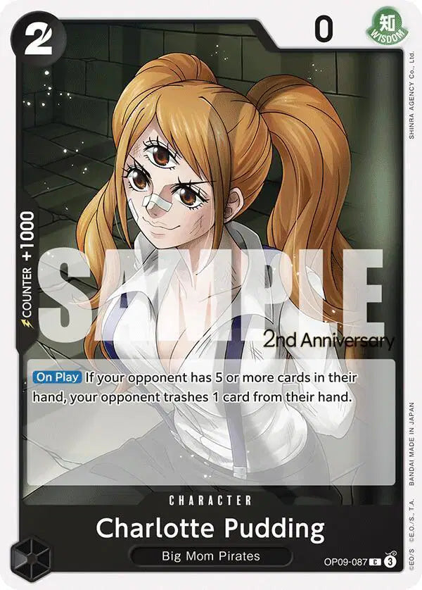 Charlotte Pudding - OP09-087 - Emperors in the New World Pre-Release Cards