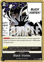 Black Vortex - OP09-097 - Emperors in the New World Pre-Release Cards