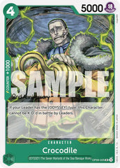 Crocodile (025) - OP09-025 - Emperors in the New World Pre-Release Cards