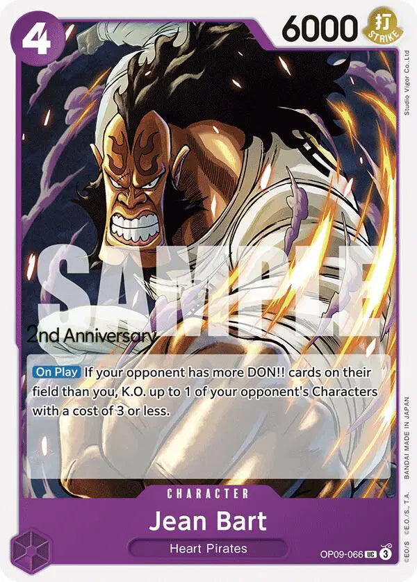 Jean Bart - OP09-066 - Emperors in the New World Pre-Release Cards