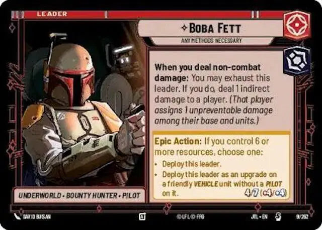Boba Fett - Any Methods Necessary - JTL-009 - Jump to Lightspeed