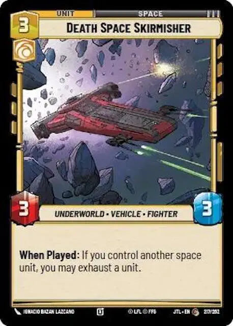 Death Space Skirmisher - JTL-217 - Jump to Lightspeed