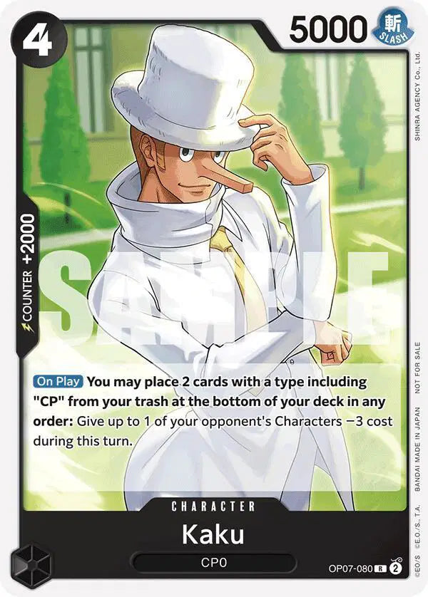 Kaku (Tournament Pack 2025 Vol. 1) - OP07-080 - One Piece Promotion Cards