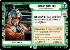 Wedge Antilles - Leader of Red Squadron - JTL-008 - Jump to Lightspeed