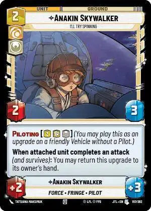 Anakin Skywalker - I'll Try Spinning - JTL-197 - Jump to Lightspeed