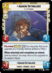 Anakin Skywalker - I'll Try Spinning - JTL-197 - Jump to Lightspeed