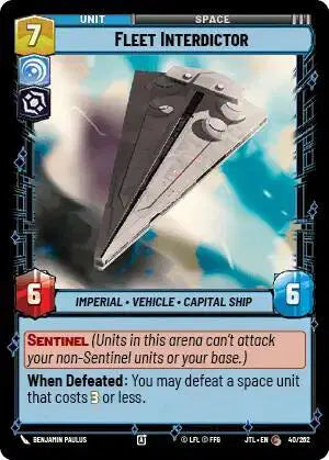Fleet Interdictor - JTL-040 - Jump to Lightspeed
