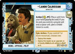 Lando Calrissian - Buying Time - JTL-003 - Jump to Lightspeed