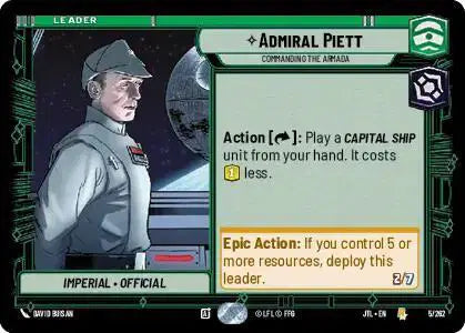 Admiral Piett - Commanding the Armada - JTL-005 - Jump to Lightspeed