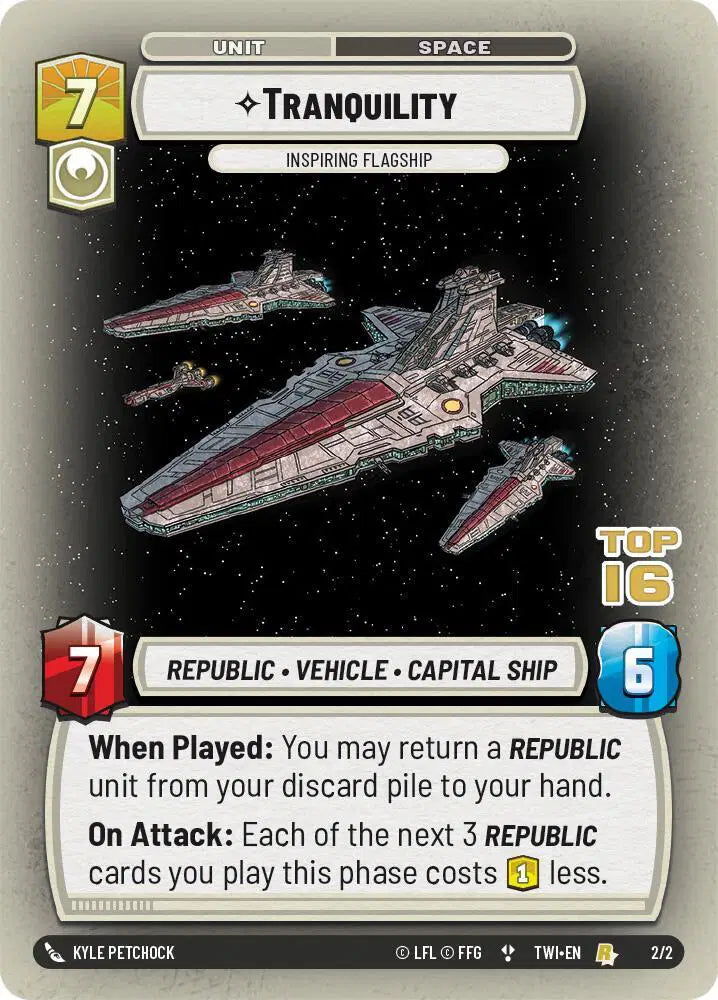 Tranquility - Inspiring Flagship (Top 16) - SSP-002_10 - Store Showdown Promos