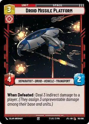 Droid Missile Platform - JTL-162 - Jump to Lightspeed