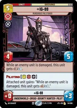 IG-88 - Murderous Phlutdroid - JTL-141 - Jump to Lightspeed