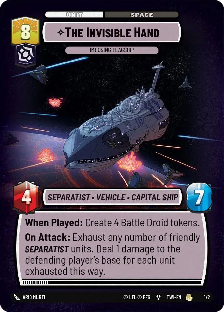 The Invisible Hand - Imposing Flagship - SSP-001_5 - Store Showdown Promos