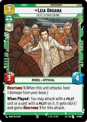 Leia Organa - Pilots, To Your Stations - JTL-097 - Jump to Lightspeed
