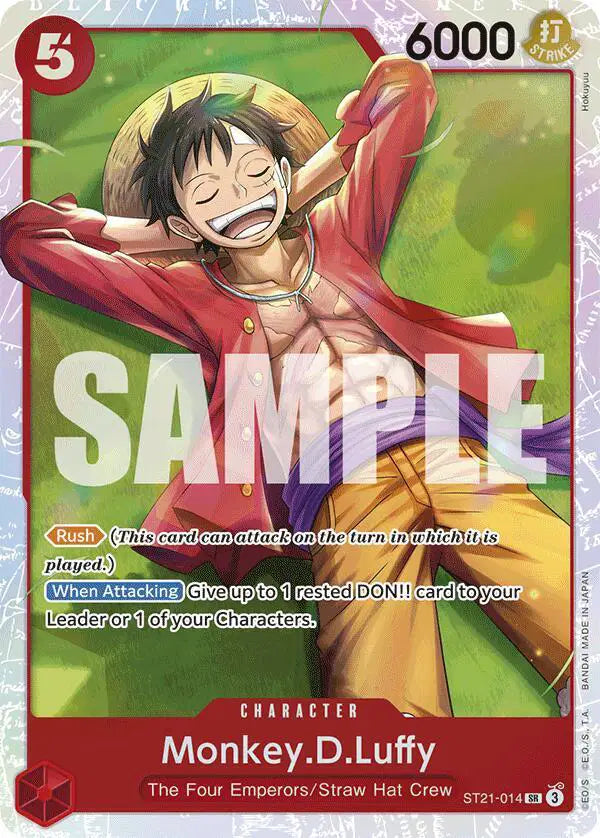 Monkey.D.Luffy (014) - ST21-014 - Starter Deck EX: Gear 5